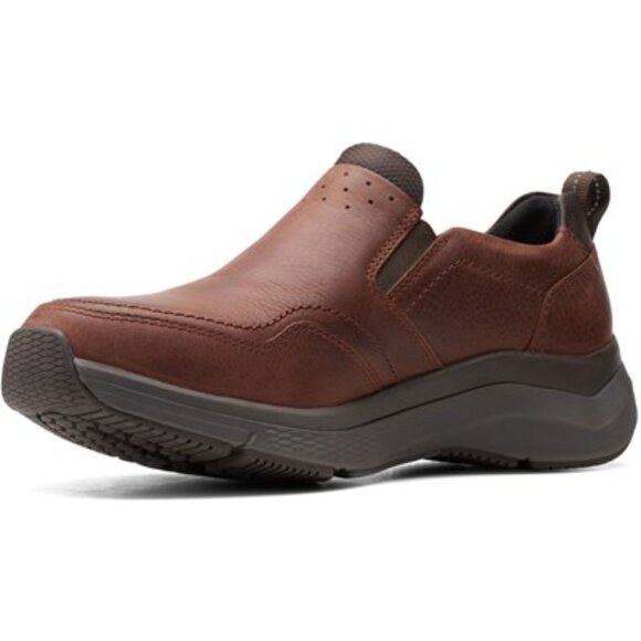 Clarks - Mens Wave2.0 Edge Shoes, size 12W US mens, color brown. main image 3
